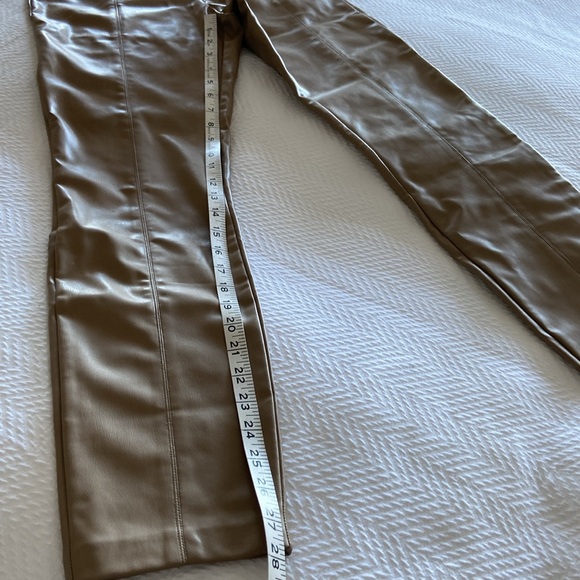 🆕 Zara High Rise Faux Leather Leggings - Picture 13 of 13